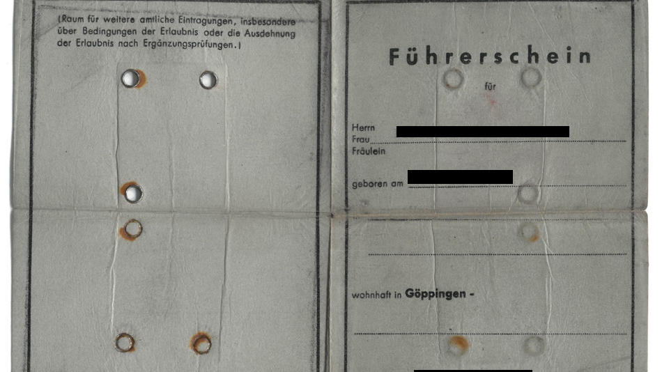 Ein Dokumentenprüfer der Polizei Osnabrück bestätigt: Bei dem eingesandten Dokument handelt sich es um eine sogenannte "Blanko-Fälschung".