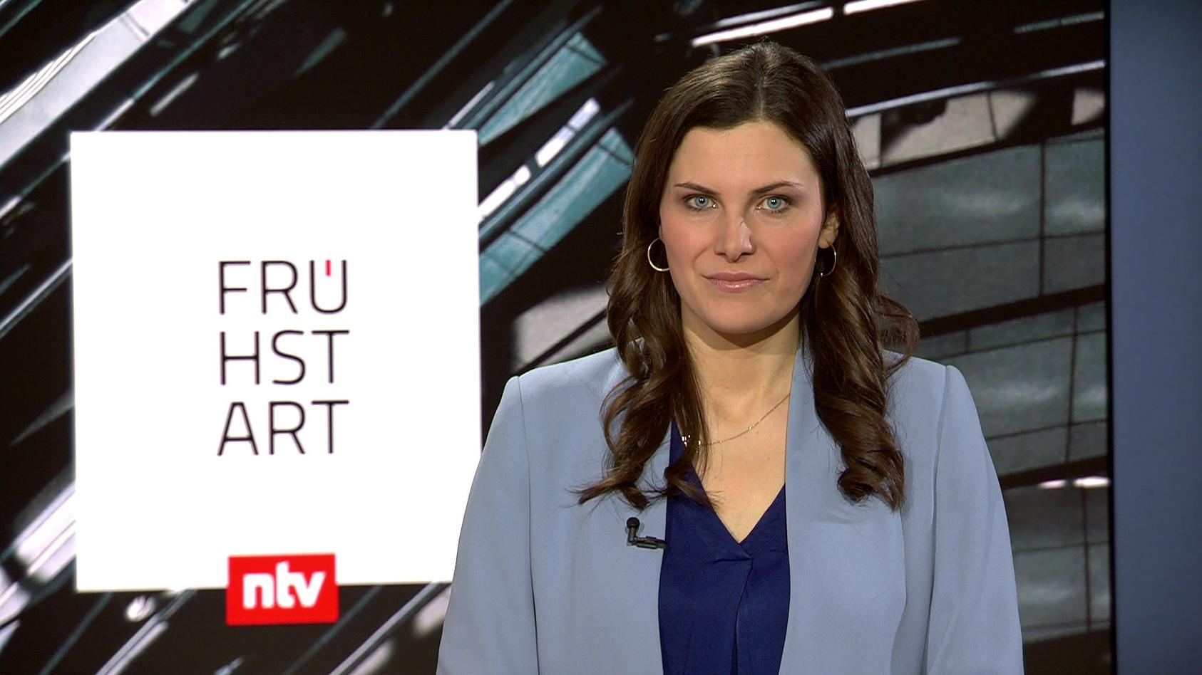 Schock im LiveTV ntvModeratorin bricht vor laufender Kamera zusammen