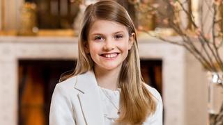 Prinzessin Estelle von Schweden im Februar 2022 in Stockholm