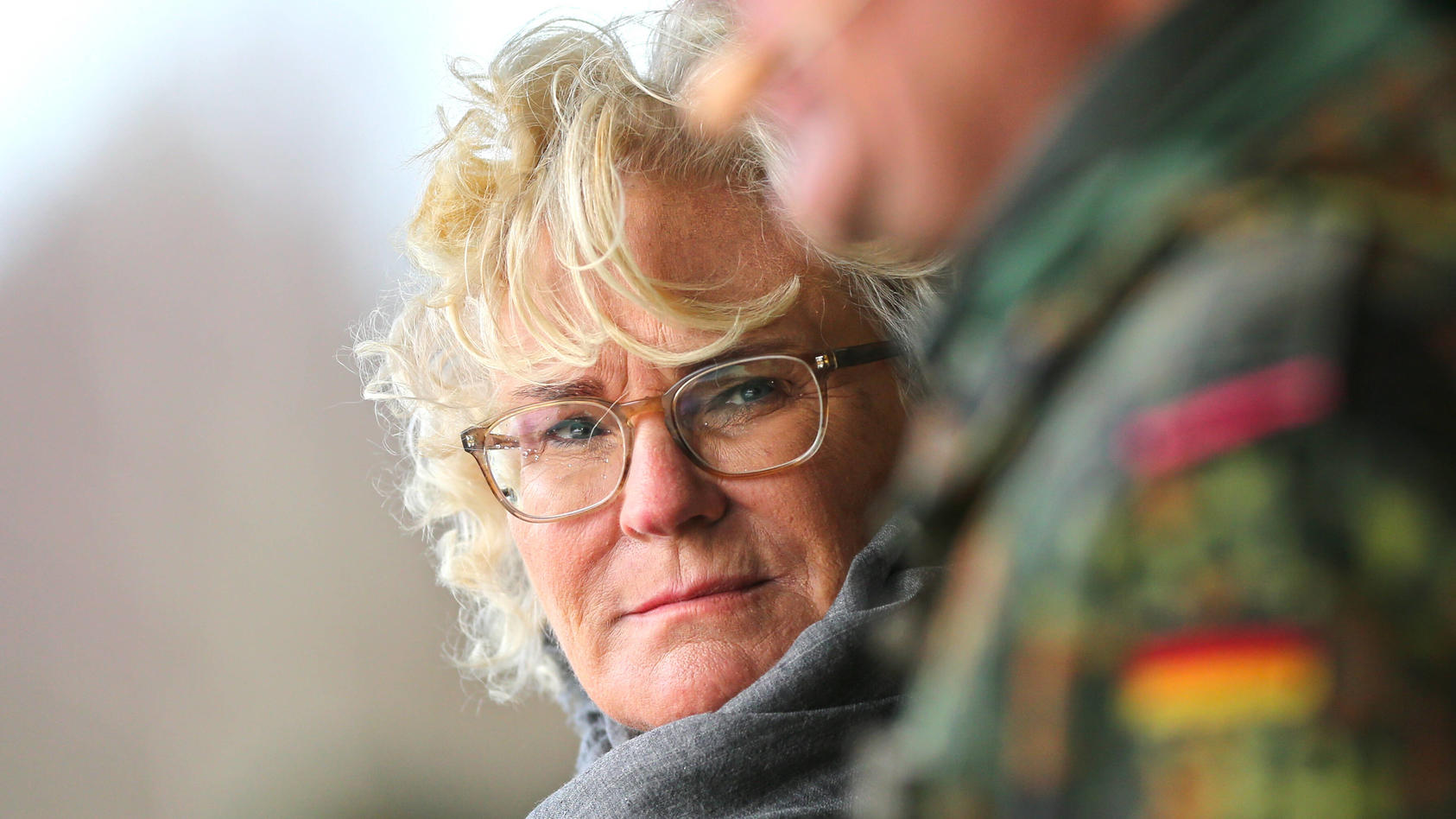 Bundesverteidigungsminsisterin Christine Lambrecht