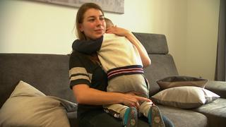 Irina Nikolaenkova flüchtete mit ihrem Sohn aus der Ukraine.
