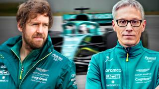 Mike Krack und Sebastian Vettel.