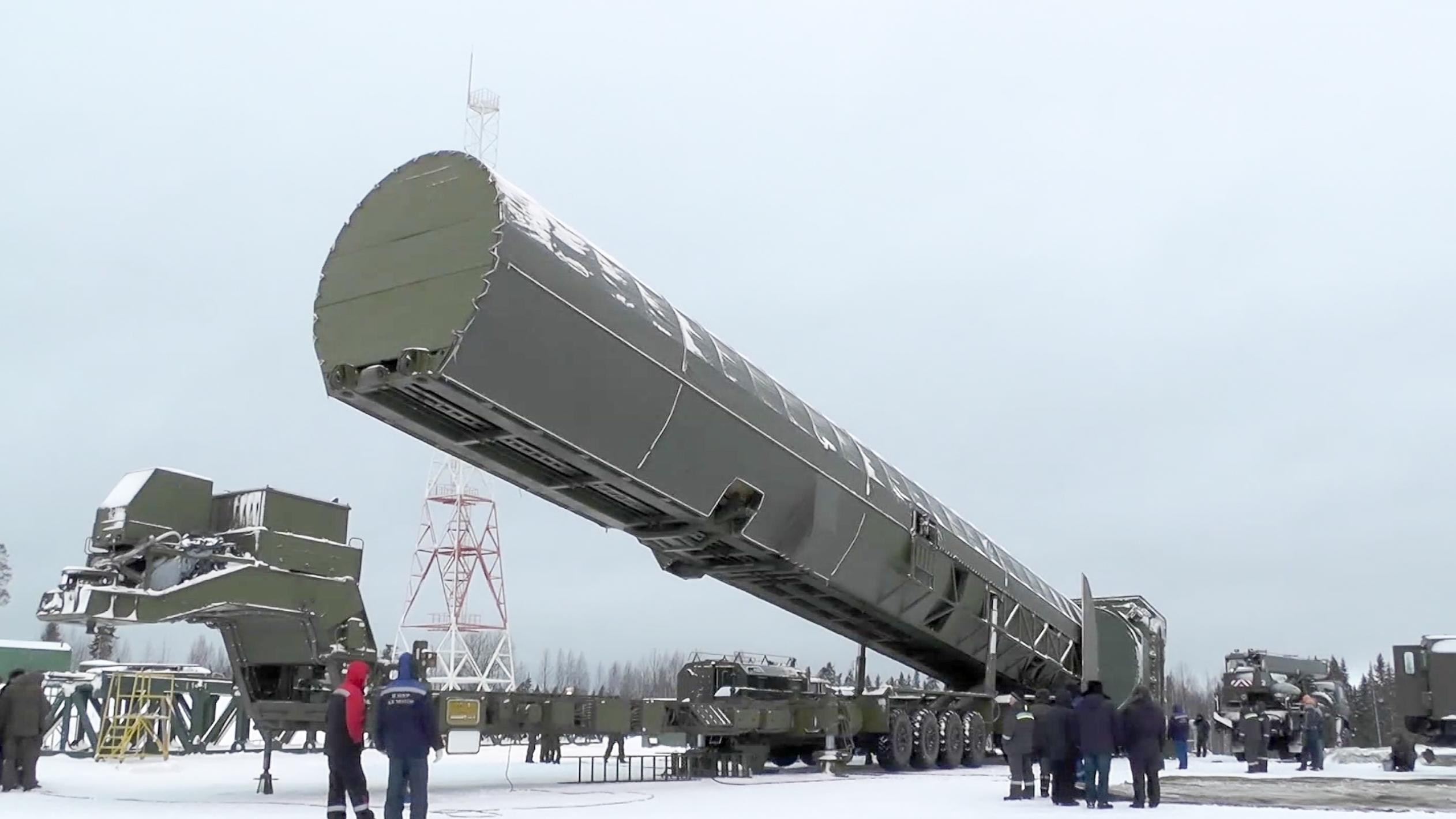 Russische Interkontinental-Rakete