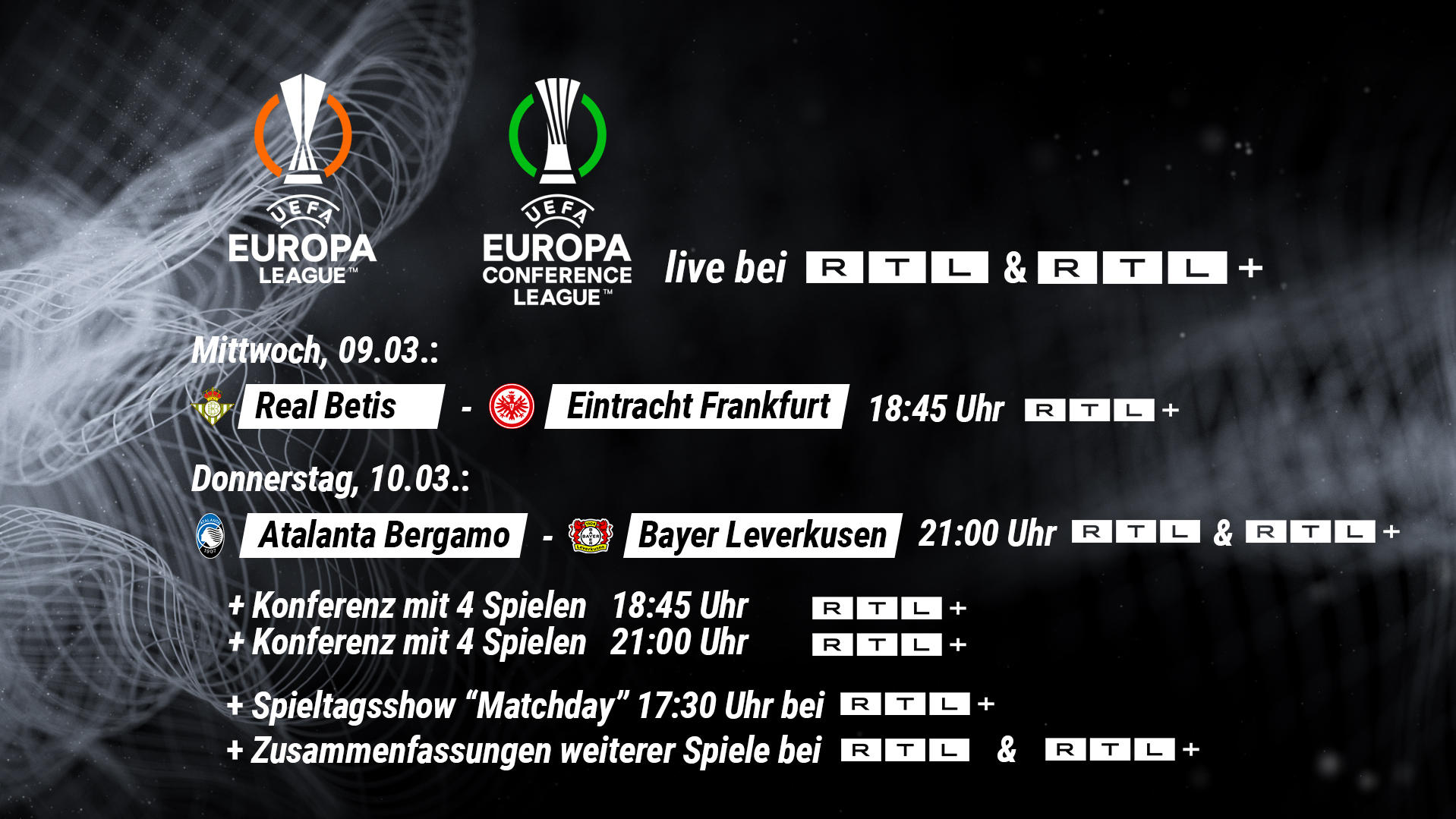 Europa League am Mittwoch live bei RTL+ Eintracht Frankfurt muss gegen Sevilla