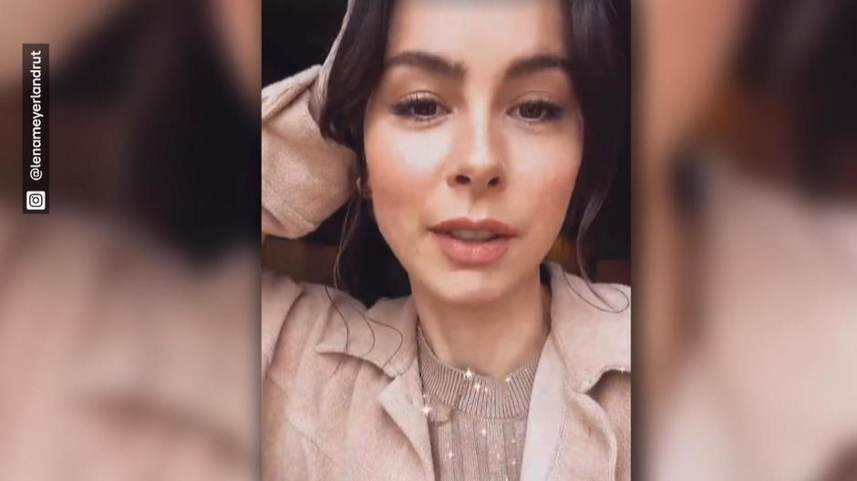 Lena Meyer Landrut Brust Rein Bauch Raus Verwirrung Durch Schräge Model Pose 