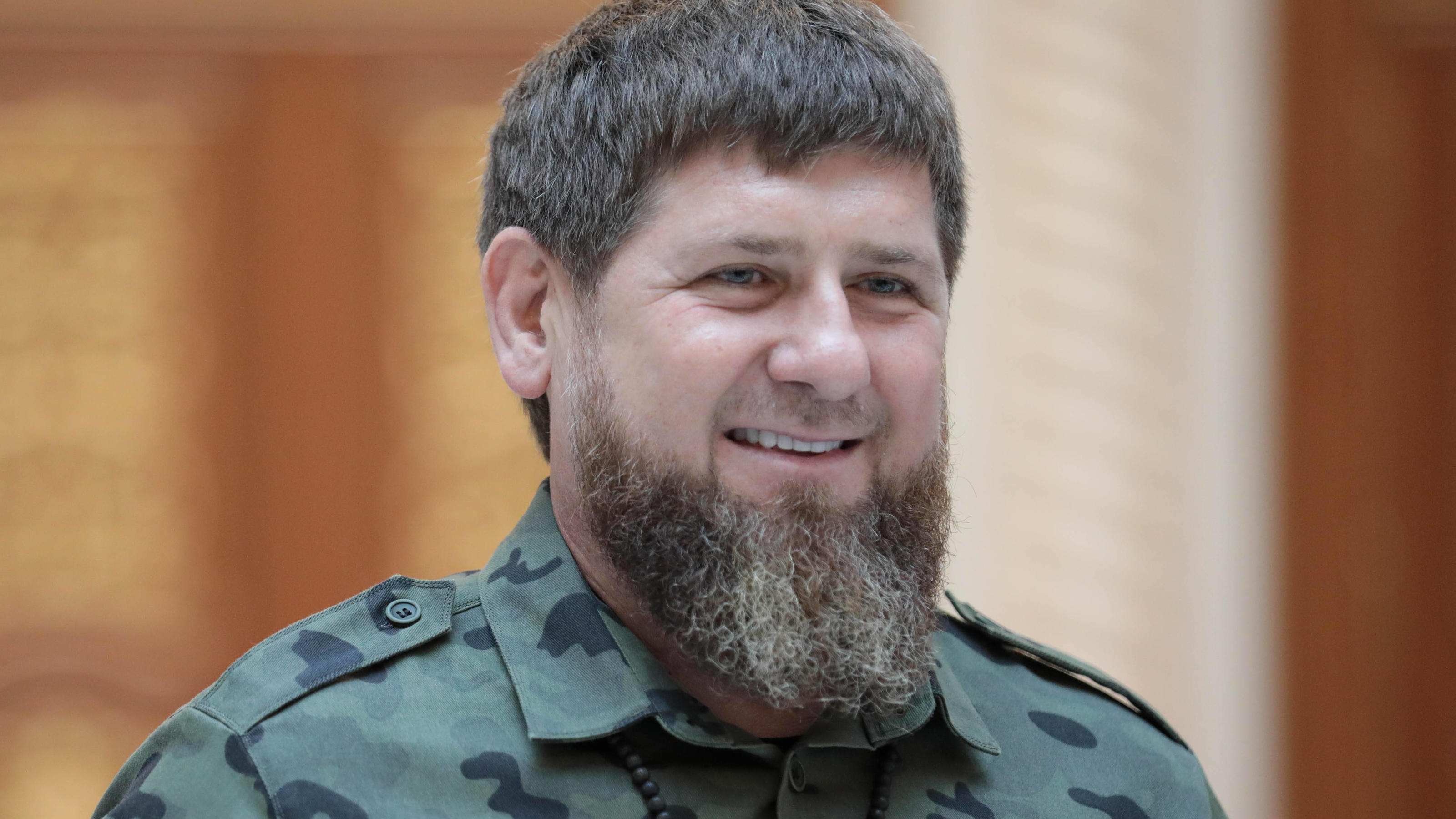  GROZNY, RUSSIA - SEPTEMBER 22, 2021: Chechen leader Ramzan Kadyrov attends a ceremony to present government awards to officers of the Chechen branch of the Russian Federal National Guard Service Rosgvardia. Yelena Afonina/TASS PUBLICATIONxINxGERxAUT