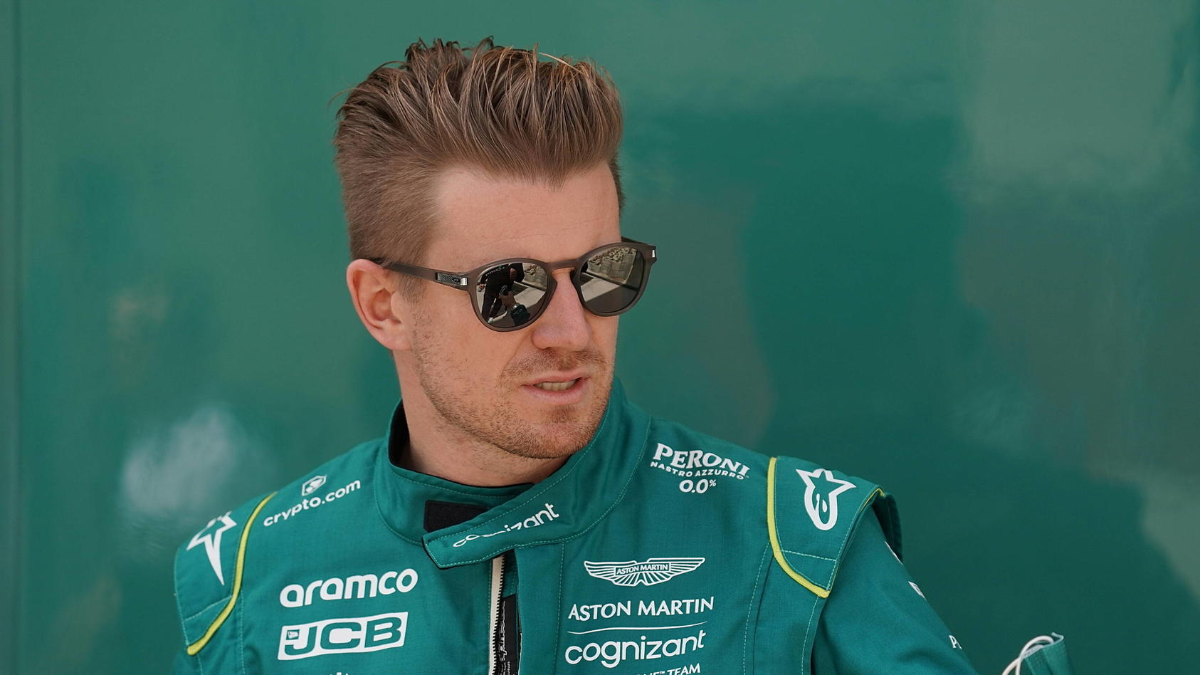  Formula 1 Gulf Air Bahrain Grand Prix 2022 / 19.03.2022, Bahrain International Circuit, Sakhir, Formula 1 Gulf Air Bahrain Grand Prix 2022 ,im Bild Nico Hülkenberg DEU, Aston Martin Aramco Cognizant Formula One Team *** Formula 1 Gulf Air Bahrain Gr