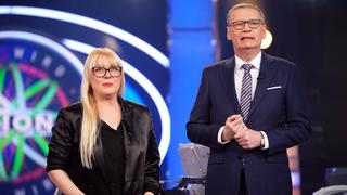 "Wer wird Millionär?"-Kandidatin Lisa Mühlberger und Moderator Günther Jauch
