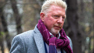 March 30, 2022, London, England, United Kingdom: Former German tennis star BORIS BECKER arrives at Southwark Crown Court in London where he is being prosecuted by the Insolvency Service for not complying with obligations to disclose information after being declared bankrupt. London United Kingdom - ZUMAs262 20220330_zip_s262_022 Copyright: xTayfunxSalcix 