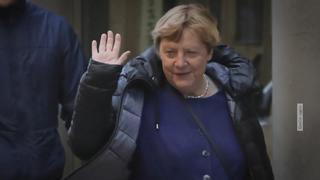 Angela Merkel als Touristin in Florenz