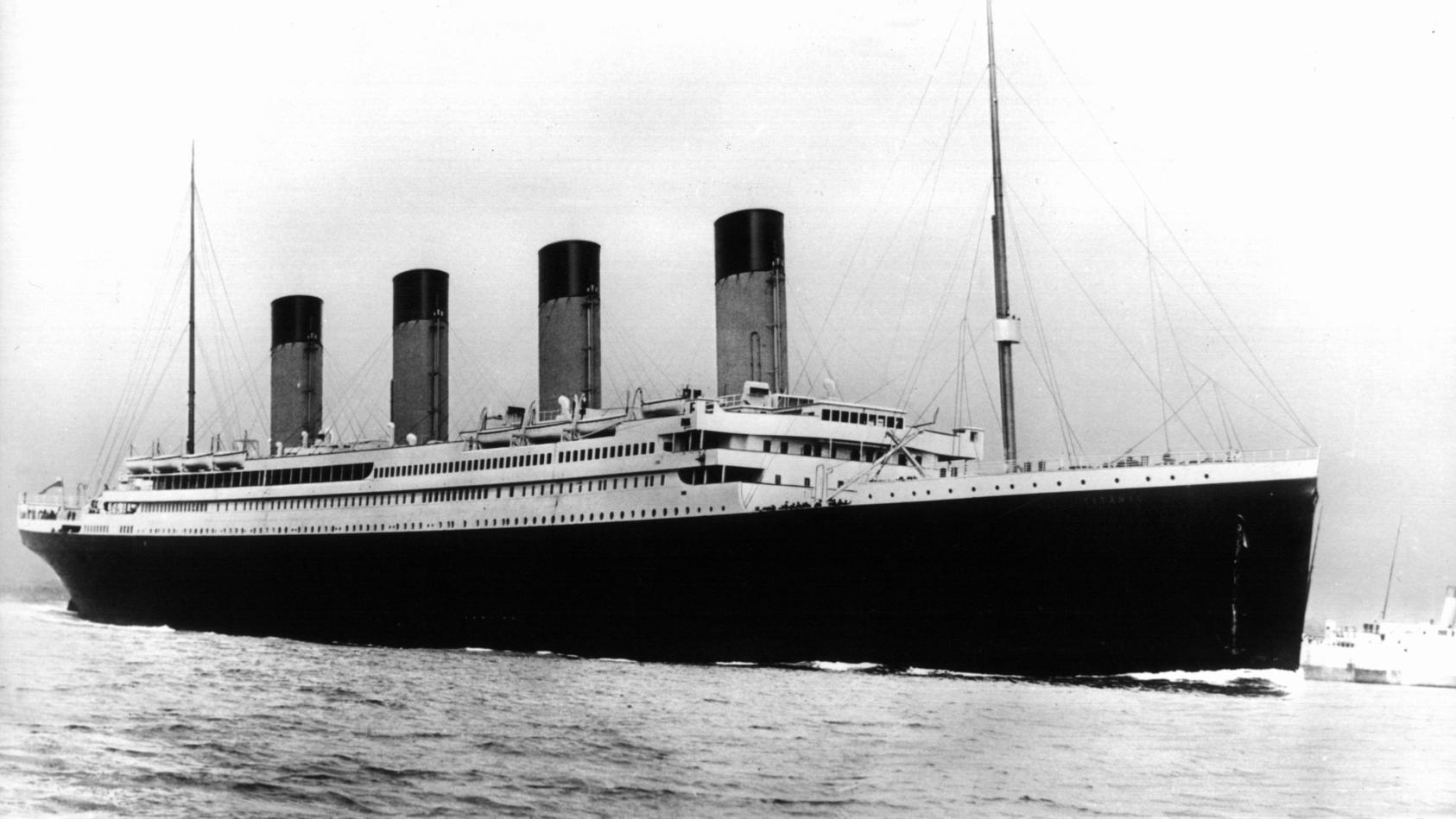 ARCHIV - 20.08.2010, ---, --: Der Luxusdampfer «Titanic» (undatiertes Archivfoto). Am 14. April 1912, nur vier Tage nach dem die Titanic in See stach, kollidierte das Schiff mit einem Eisberg, der sein Schicksal besiegelte. Die Titanic-Ausstellung am