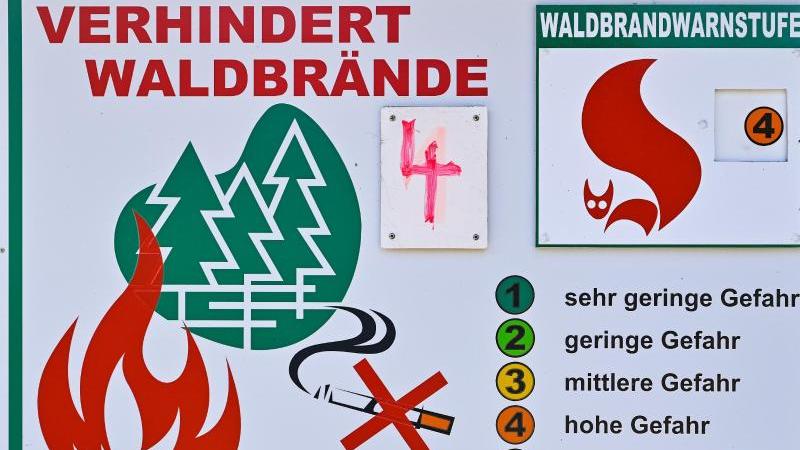 Waldbrandgefahr in Brandenburg