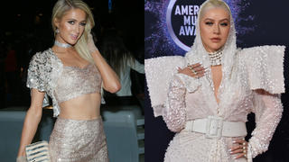 Paris Hilton und Christina Aguilera