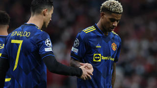 Cristiano Ronaldo und Marcus Rashford