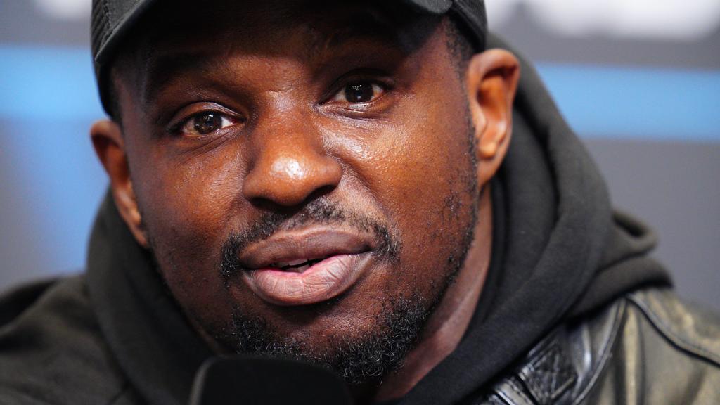  Mandatory Credit: Photo by Javier Garcia/Shutterstock 12901495i Dillian Whyte during his pre-fight press conference, PK, Pressekonferenz Tyson Fury v Dillian Whyte, WBC Heavyweight Championship, Press Conference, Boxing, Wembley Stadium, London, UK 