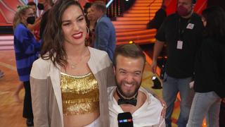 Renata Lusin und Mathias Mester nach der neunten "Let's Dance"-Show.