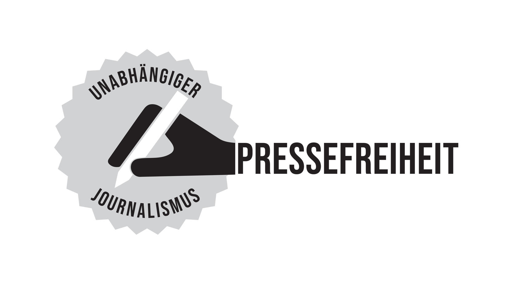 Das Logo zum "Tag der Pressefreiheit"