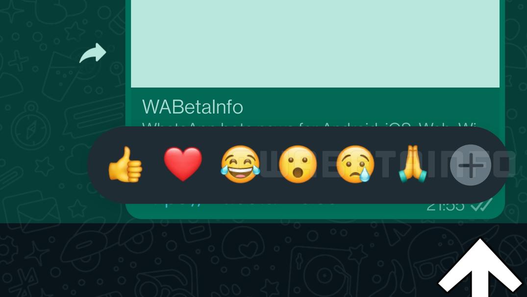 Neue Funktionen beim Messenger-Dienst WhatsApp : Reaktionen mit Emojis
