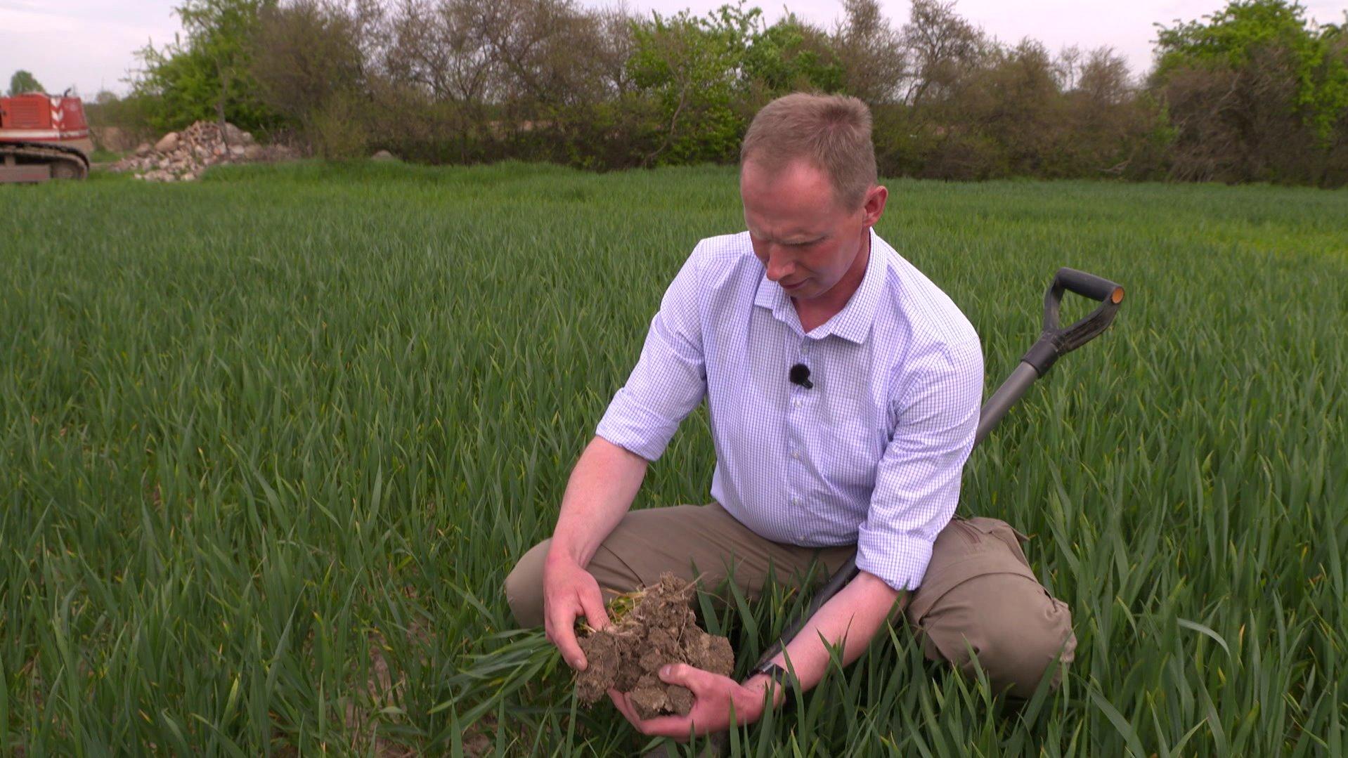 Getreide-Landwirt Dieter Meyer aus Stockelsdorf (Schleswig-Holstein)