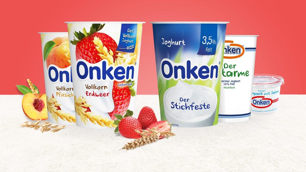 Natur- und Vollkornjoghurts von Onken.
