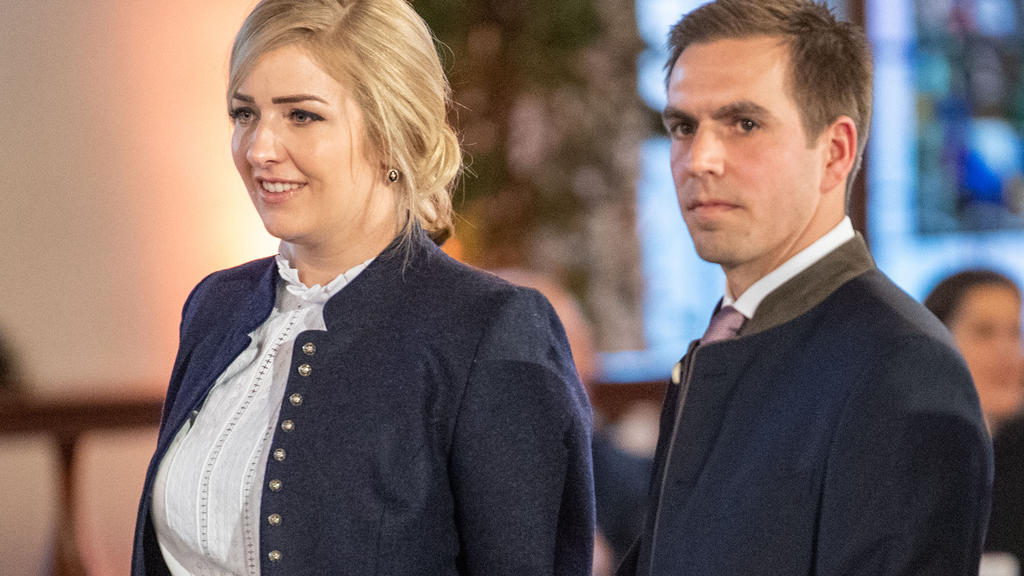 Philipp Lahm and his wife Claudia have been married since 2010