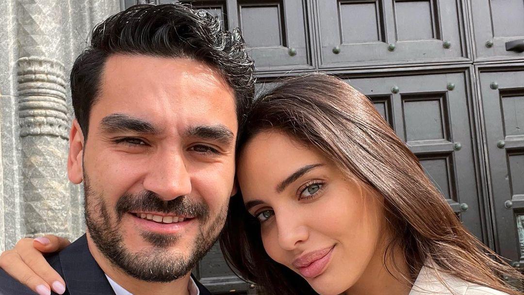 Ilkay Gündogan (31) heiratete seine Freundin Sara Arfaoui (26) in Kopenhagen, dann ging es weiter nach Rom.
