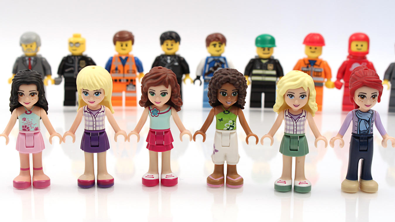 Die weiblichen Lego Friends sind ganz anders gebaut als die klassischen Lego-Figuren