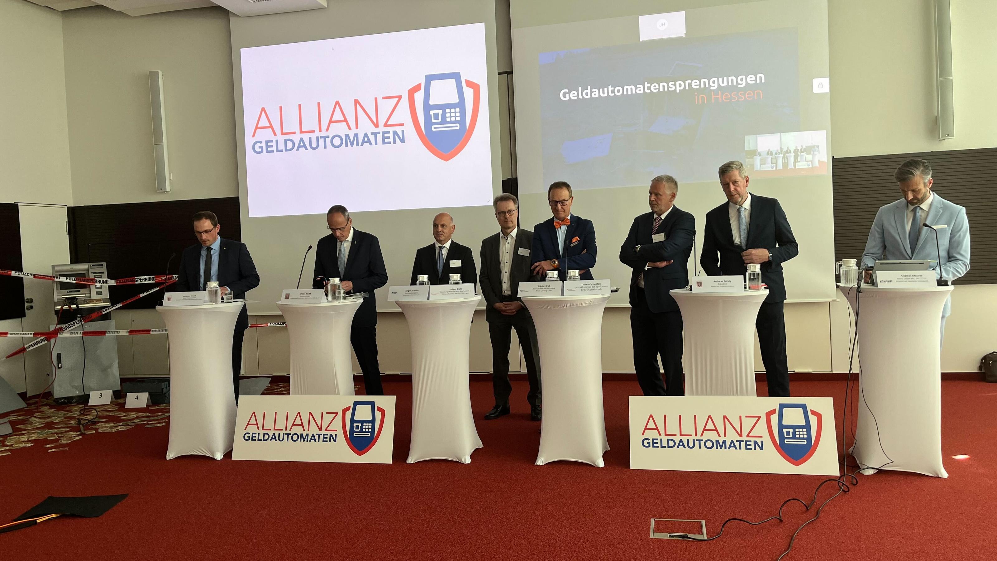 In Wiesbaden wurde heute die "Allianz Geldautomaten" vorgestellt.