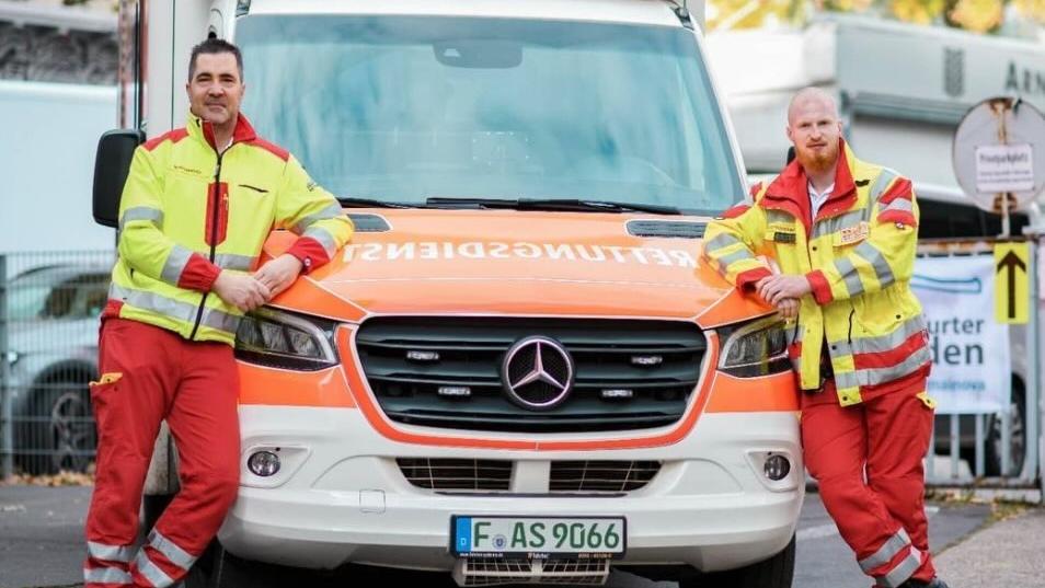 Rettungssanitäter Christoph Grüne