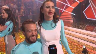 Mathias Mester und Renata Lusin belegen bei "Let's Dance" 2022 den dritten Platz.