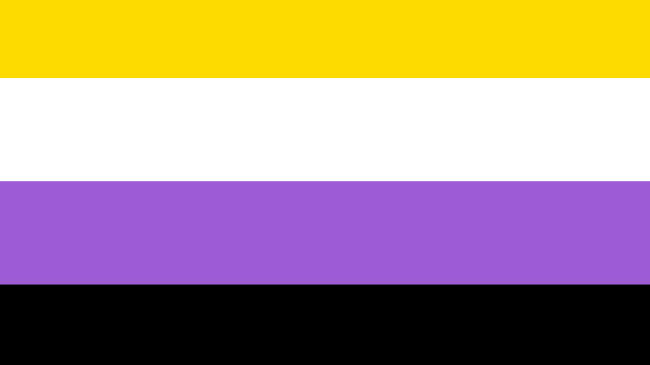 Non-binary-Flagge