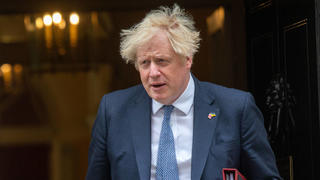  May 26, 2022, London, England, United Kingdom: UK Prime Minister BORIS JOHNSON leaves 10 Downing Street before marking the queen s Platinum Jubilee with a speech in the House of Commons. London United Kingdom - ZUMAs262 20220526_zip_s262_029 Copyright: xTayfunxSalcix