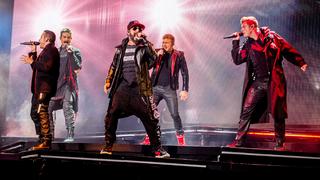 2019-05-23 21:18:22 AMSTERDAM - De Backstreet Boys tijdens hun optreden in de Ziggo Dome. De Amerikaanse boyband trekt met de DNA World Tour langs steden in Europa en Noord-Amerika. ANP KIPPA FERDY DAMMAN **ALLEEN VOOR REDACTIONEEL GEBRUIK IN CONTEXT VAN HET CONCERT** |