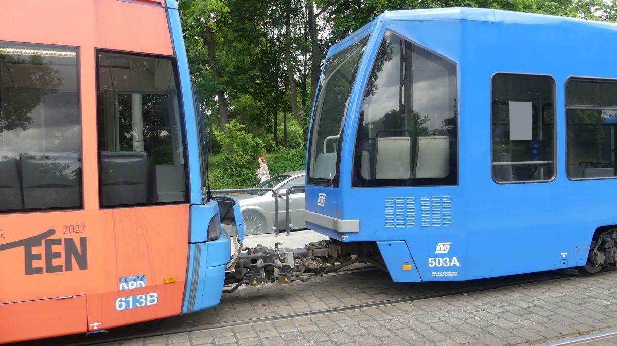 Straßenbahn-Unfall in Kassel