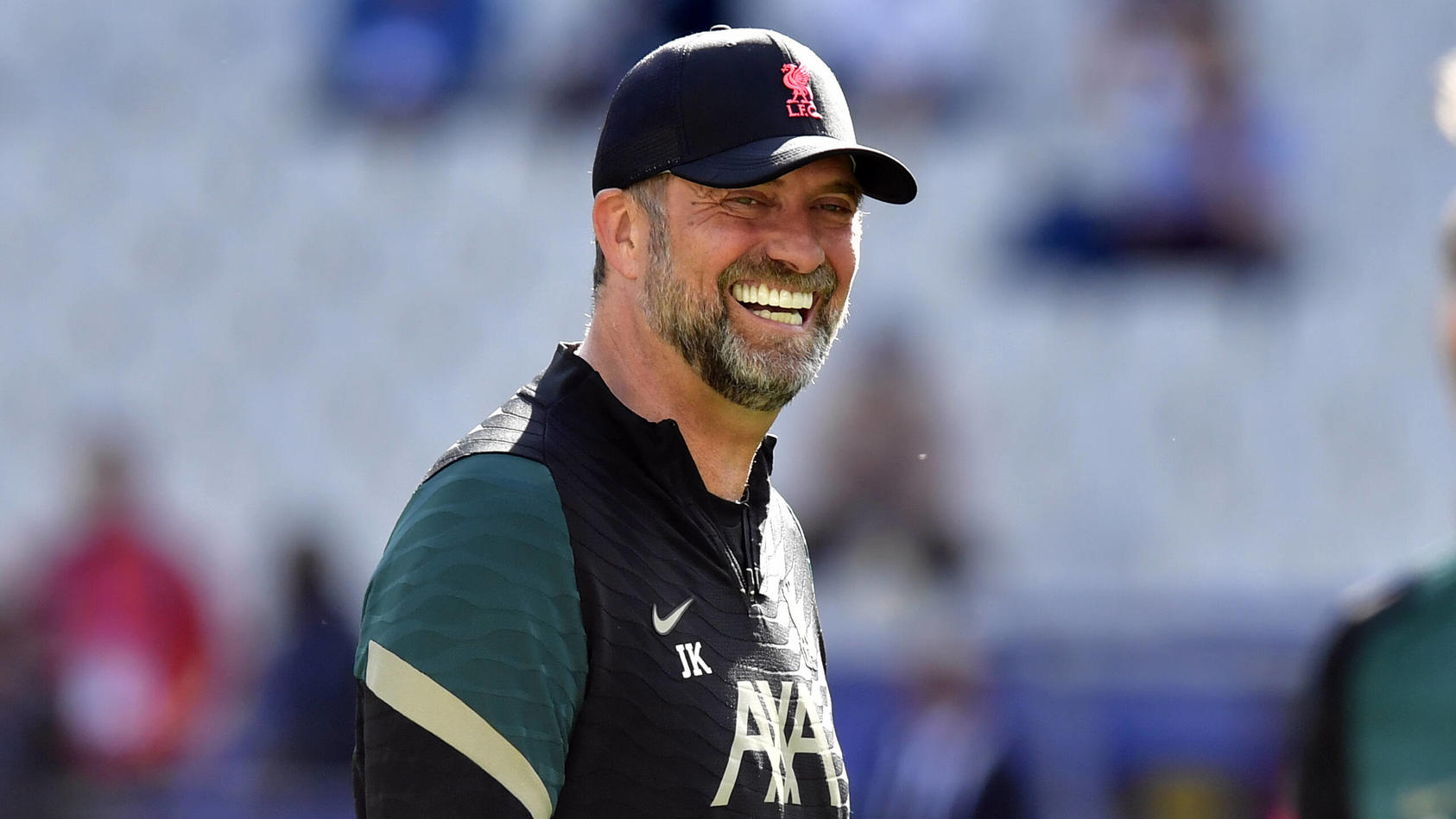  Liverpool FC training session before Champions League final, Paris, France Paris, France. 27th, May 2022. Manager Jurgen Klopp of Liverpool seen during a training session before the UEFA Champions League final between Liverpool and Real Madrid at th