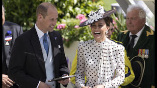  . 17/06/2022. Ascot , United Kingdom. Prince William and Kate Middleton, the Duke and Duchess of Cambridge, on day four of Royal Ascot , United Kingdom. PUBLICATIONxINxGERxSUIxAUTxHUNxONLY xStephenxLockx/xi-Imagesx IIM-23526-0081