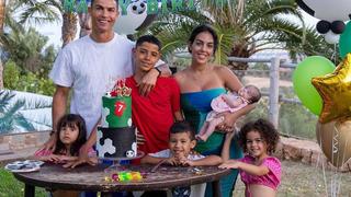 Familienzeit wird im Hause Ronaldo ganz groß geschrieben - natürlich auch, wenn ein Geburtstag ansteht.