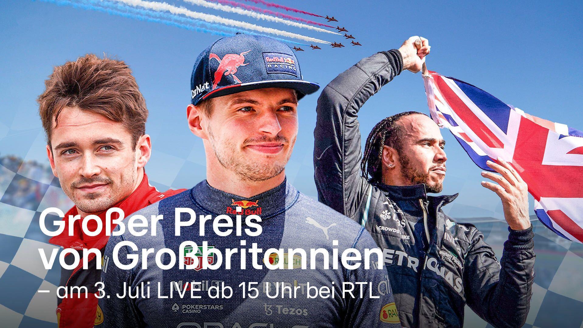 RTL zeigt das Rennen in Silverstone live im Free-TV.