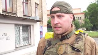 Micka kämpft in der Ukraine für die International Legion.