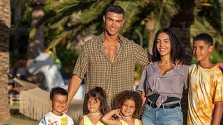 Ronaldo und seine Liebste genießen eine Auszeit mit der ganzen Familie.