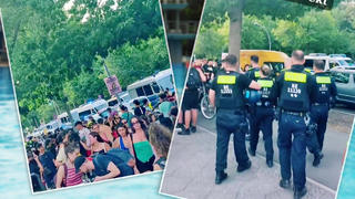 Polizeieinsatz in Berliner Schwimmbad