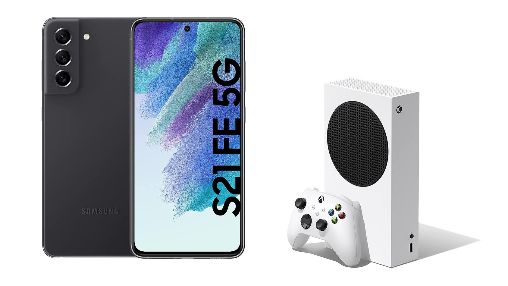Samsung S21 FE 5G und Xbox Series S