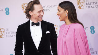 Tom Hiddleston und Zawe Ashton bei den BAFTA Awards.