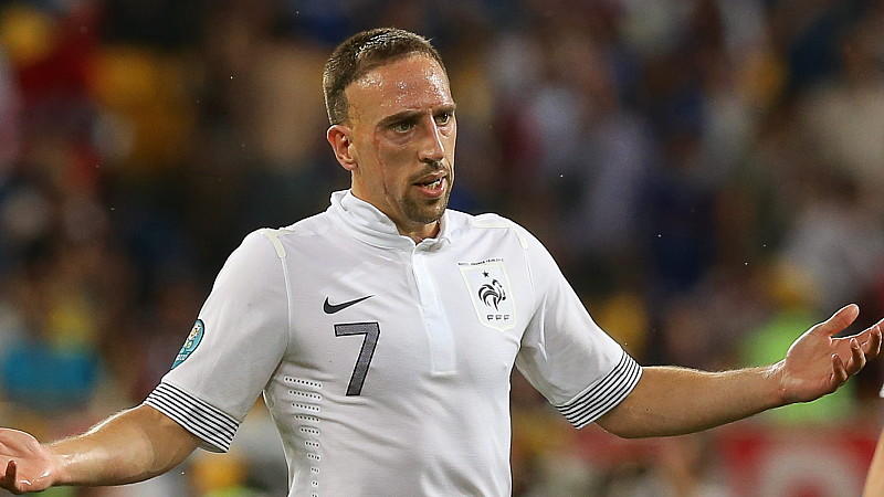 Stets bemüht, aber ohne Durchschlagskraft: Franck Ribery blieb wie seine Kollegen gegen Schweden blass.