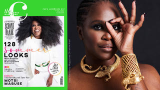 "Let's Dance"-Jurorin Motsi Mabuse auf dem Cover von "the Curvy Magazine".