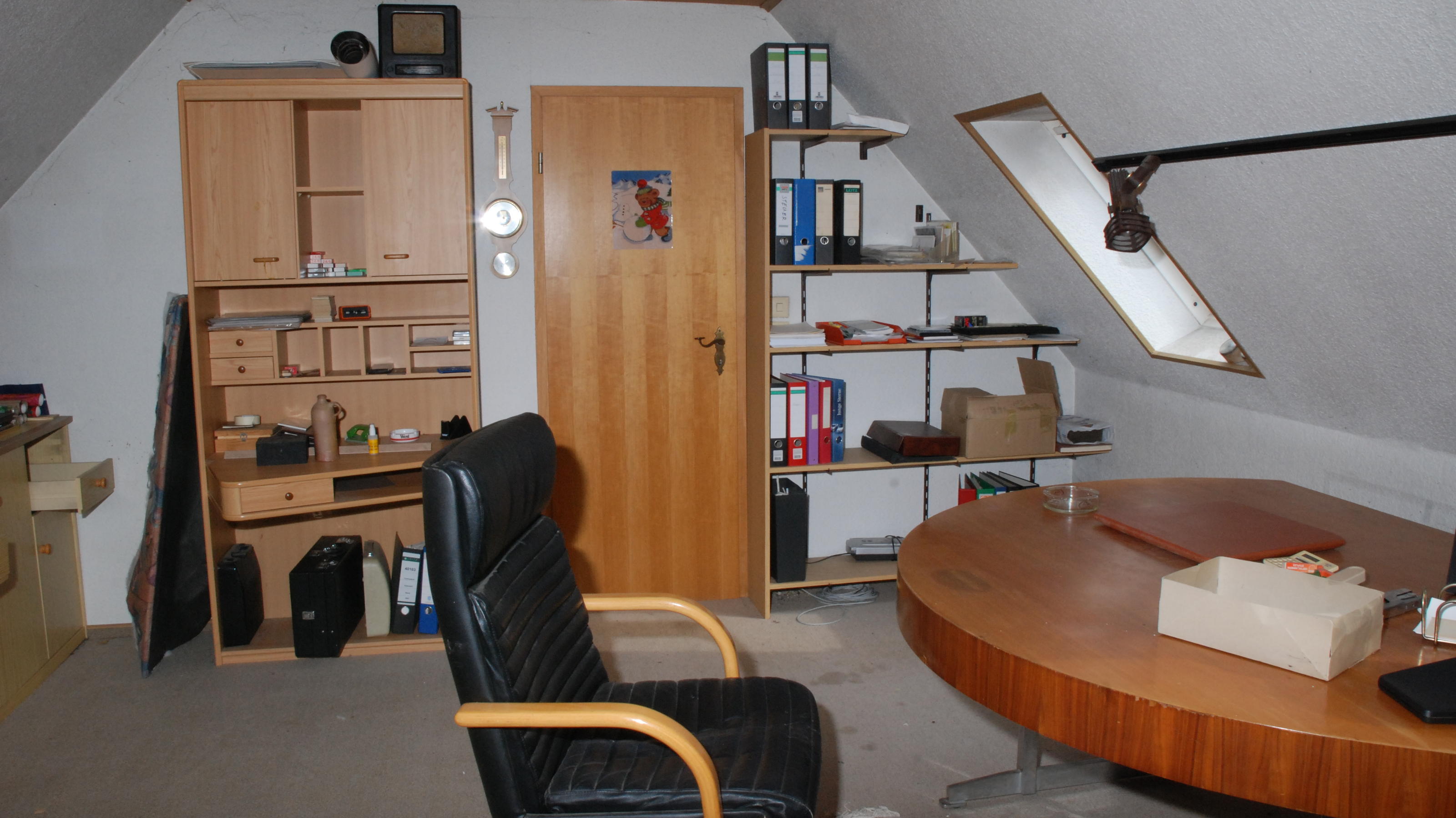 Das "geheime Zimmer" des Kurt-Werner Wichmann.