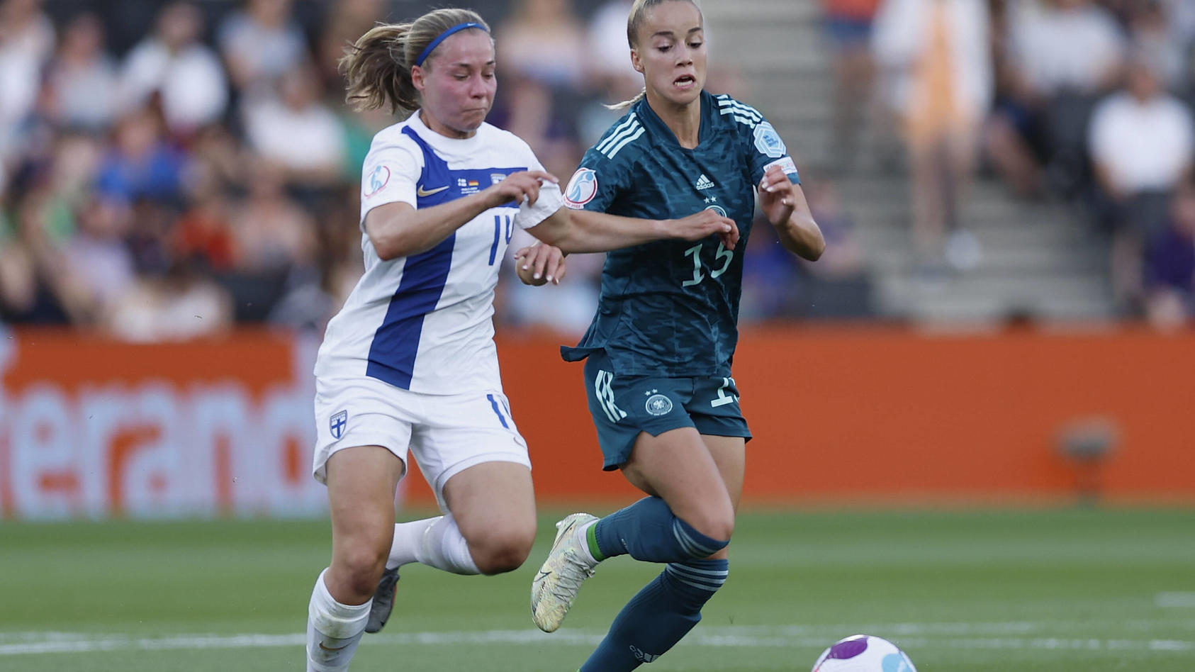 Fußball-EM der Frauen, Deutschland gegen Finnland