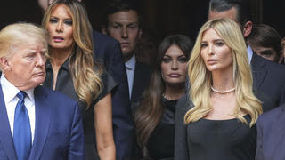 Ivanka Trump zollte ihrer Mutter bei der Trauerfeier Tribut.