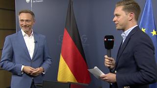 Finanzminister Christian Lindner (FDP) im RTL-Interview mit Philipp Sandmann.