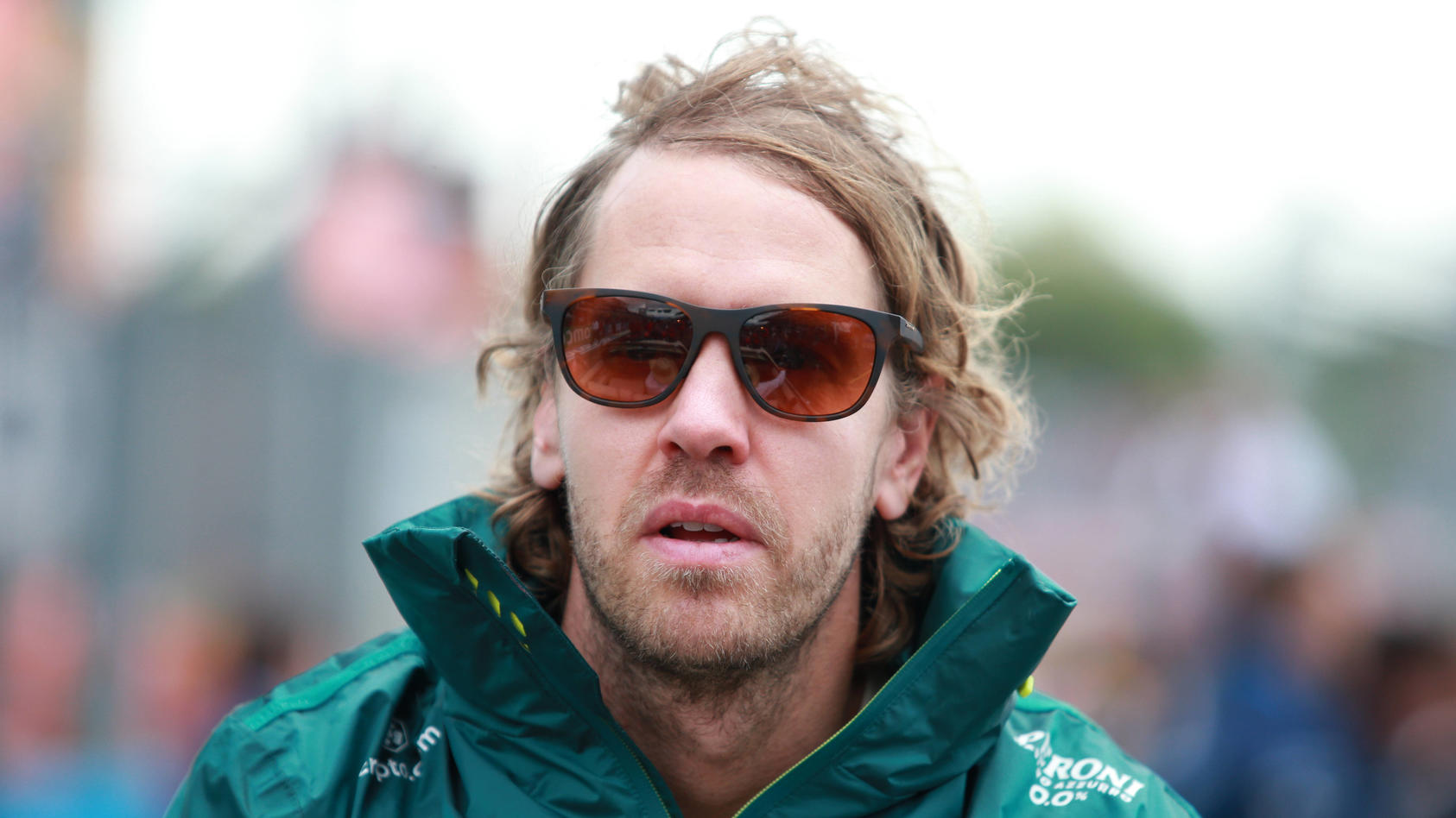 Sebastian Vettel in Ungarn.